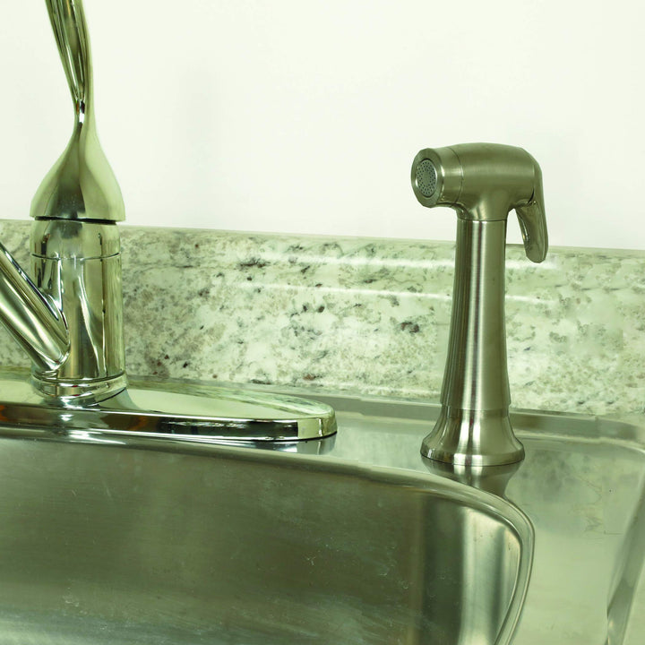 Danco 10332 Transitional Kitchen Sink Side Spray, Brushed Nickel Retail $21.99