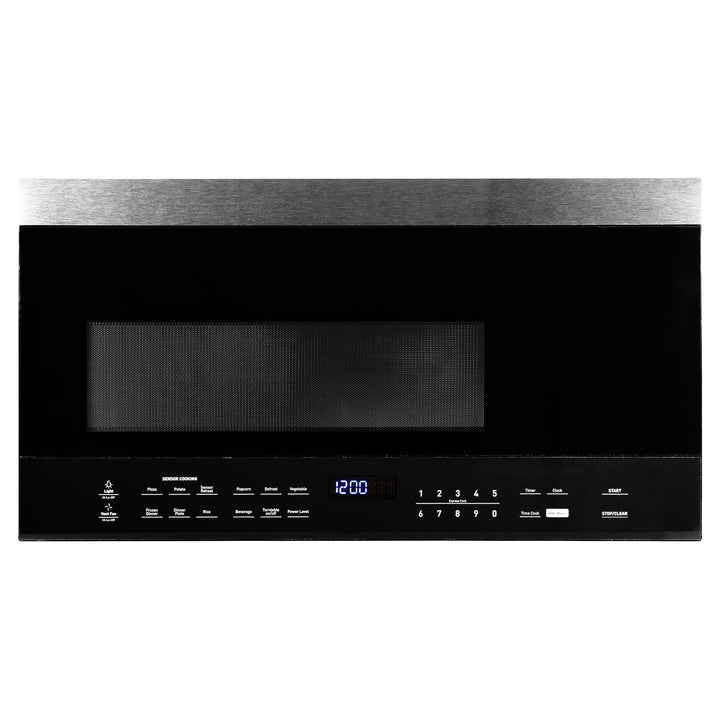 Black+Decker Over The Range 1.6 Cu Ft Microwave with LED Display, Child Lock, Stainless Steel Retail $237.00