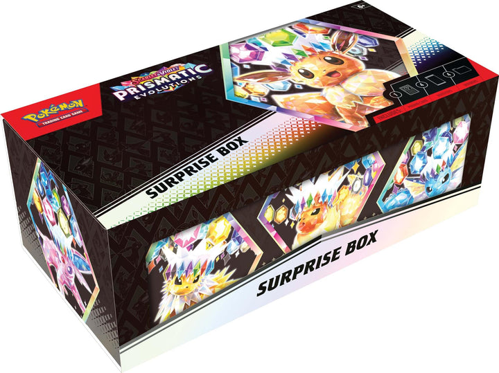Pokemon TCG Scarlet & Violet 8.5 Prismatic Evolutions Surprise Box Retail $65.99
