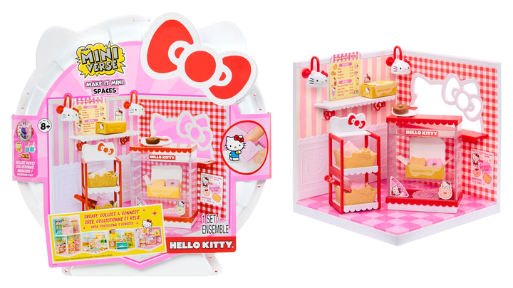 MGA's Miniverse Make It Mini Spaces Hello Kitty, Building Set, Customize, DIY Crafts, Rooms, Hobby, Collectors, Display, Gifts, 8+ Retail $27.99