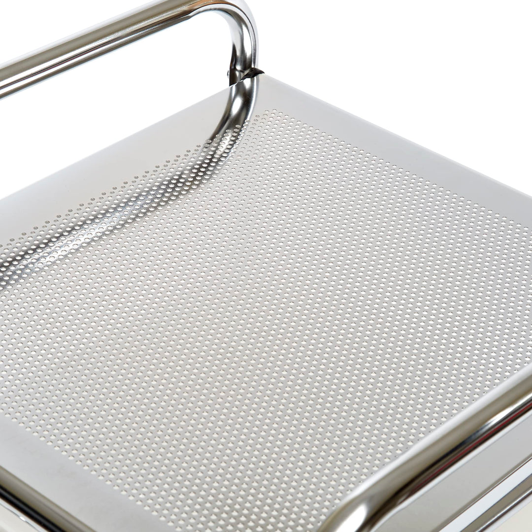 Seville Classics Rolling Utility Organizer Storage Cart, for Home Office, School, Classroom, Scrapbook, Hobby, Craft, 10 Drawer, Frost White Retail $49.99