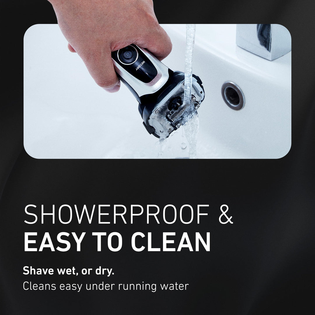 Panasonic ARC5 Electric Razor for Men with Pop-Up Trimmer, Wet/Dry 5-Blade Electric Shaver with Intelligent Shave Sensor and Multi-Flex Pivoting Head – ES-LV65-S (Silver) Retail $179.99