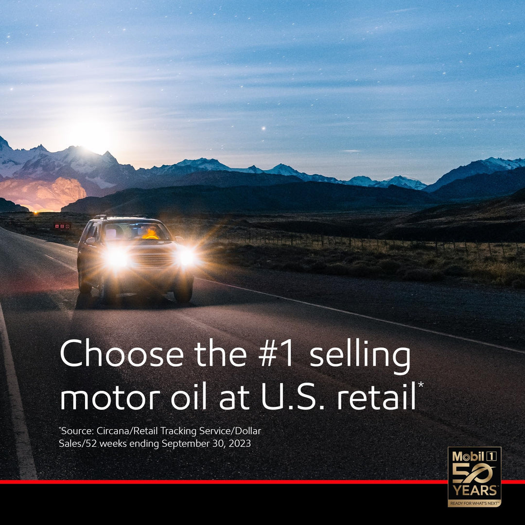 Mobil 1 Advanced Full Synthetic Motor Oil 5W-30, 5 Quart Retail $29.97