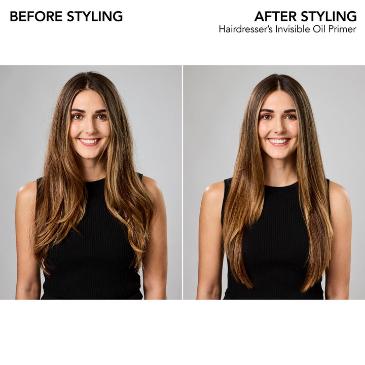 Bumble and bumble. Hairdresser's Invisible Oil Heat/UV Protection Leave-In Conditioner Hair Primer | Hydrating, Anti Frizz, Color Safe | Straight, Coily | With Argan + Coconut Oil, 8.5 Fl Oz Retail $34.00