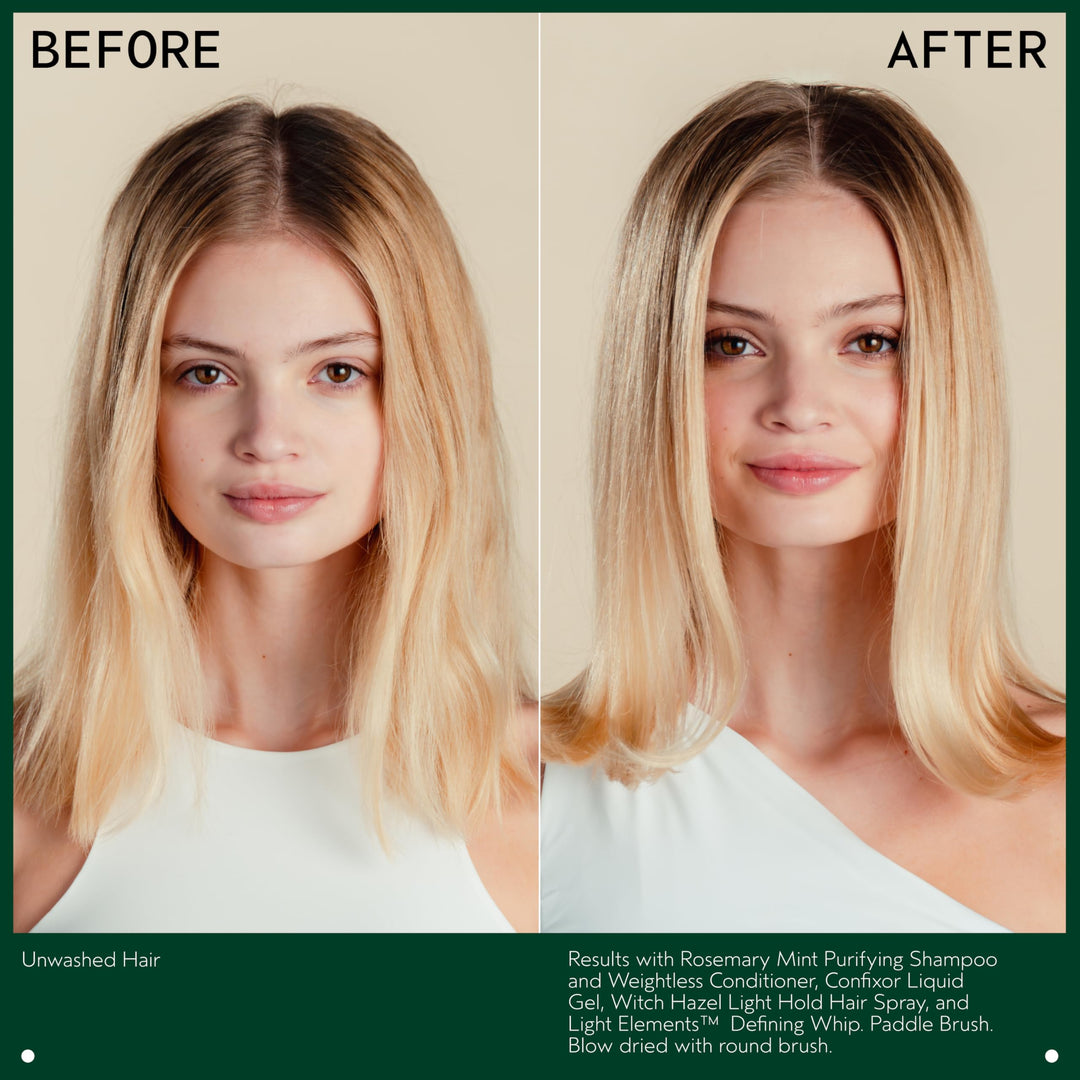 Aveda Rosemary Mint Purifying Shampoo | Clarifying Shampoo | Adds Shine | for Normal to Oily Hair, Fine to Medium Hair Types | 97% Naturally Derived*, 8.5 Fl Oz