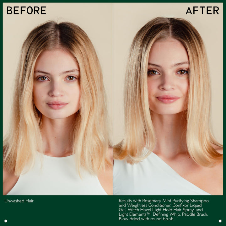 Aveda Rosemary Mint Purifying Shampoo | Clarifying Shampoo | Adds Shine | for Normal to Oily Hair, Fine to Medium Hair Types | 97% Naturally Derived*, 8.5 Fl Oz