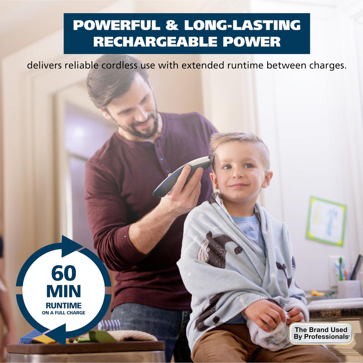 Wahl Color Pro Cordless Rechargeable Hair Clipper & Trimmer Ã¢â‚¬â€œ Easy Color-Coded Guide Combs - for Men, Women, & Children Ã¢â‚¬â€œ Model 9649P