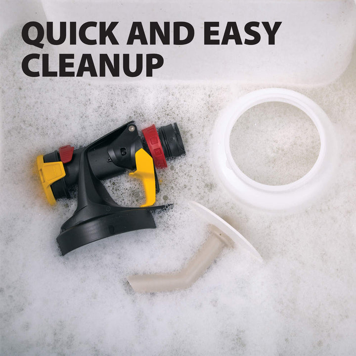 Wagner SprayTech 0529090 FLEXiO 4000 Stationary HVLP Paint and Stain Sprayer, Sprays Most Unthinned Latex, Includes Two Nozzles, iSpray Nozzle and Detail Finish Nozzle Retail $240.00