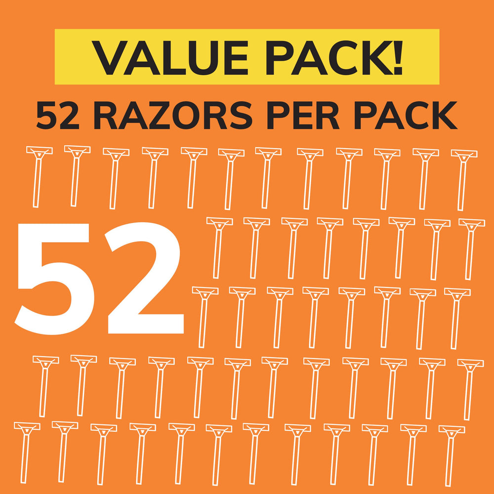 BIC Sensitive Disposable Razors for Men, Long-Lasting 1 Blade Razors for Sensitive Skin, 52 Count Shaving Razors Retail $17.99