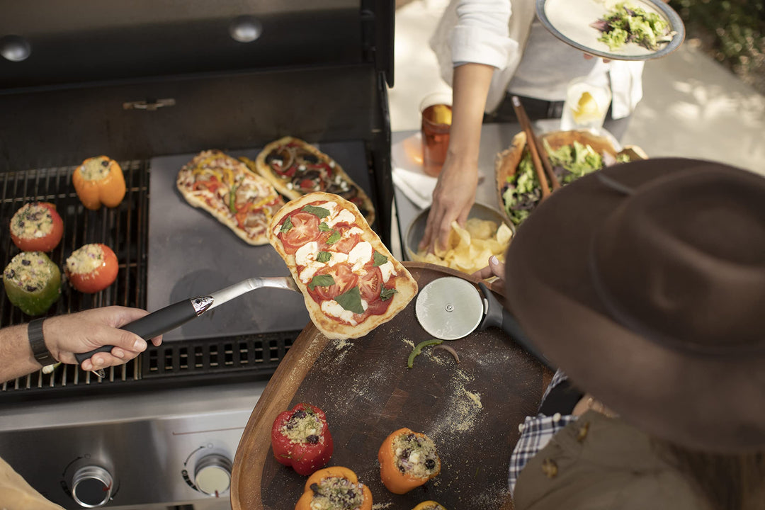 Weber Crafted Glazed Baking Stone – Cordierite Pizza Stone with Non-Stick Glazed Finish for Crisp Crusts Retail $60.00