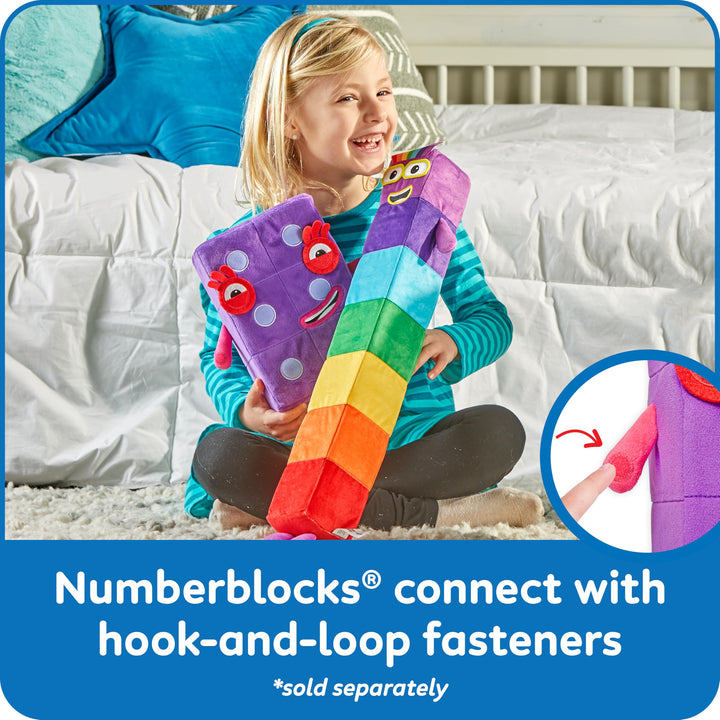 hand2mind Numberblock Six Playful Pal, Plush Figure Toys, Numbers for Toddlers, Cute Stuffies, Preschool Math Learning Toys, Stuffed Animal, Small Plushies, Counting Blocks, Birthday Gifts for Kids Retail $19.99