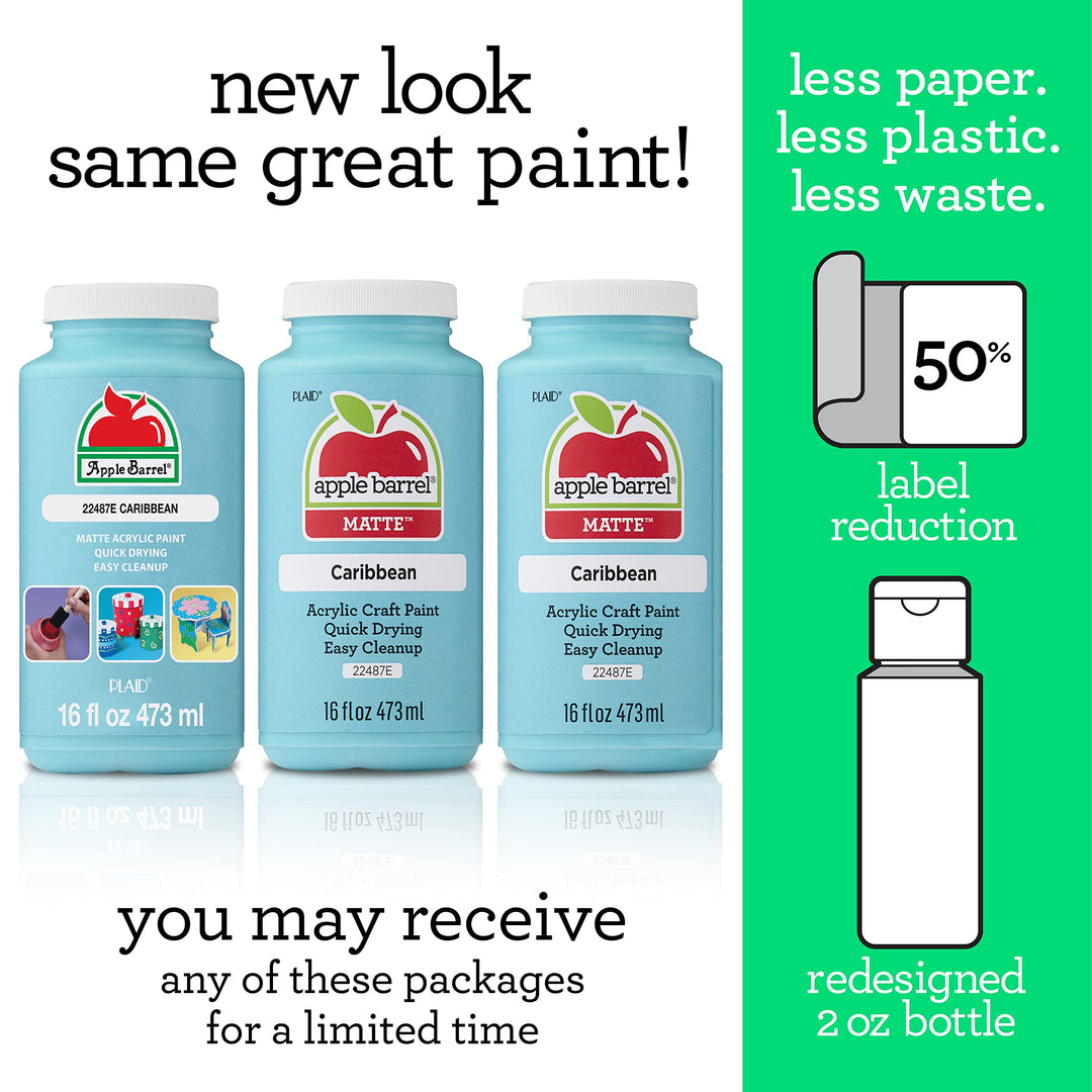Apple Barrel Paint Acrylic, 16 oz, Nutmeg Brown