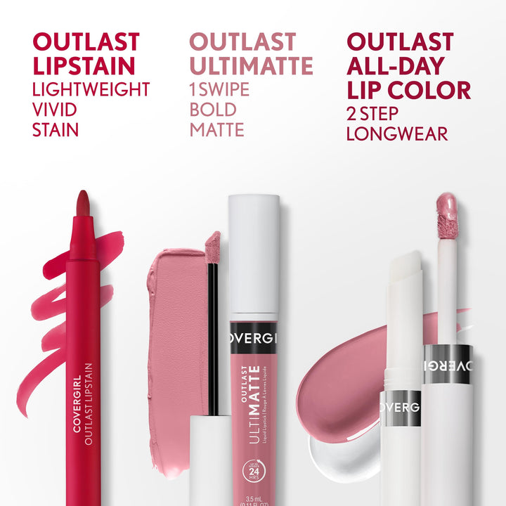 COVERGIRL Outlast All-Day Lip Color Custom Nudes, 960 Universal Nude