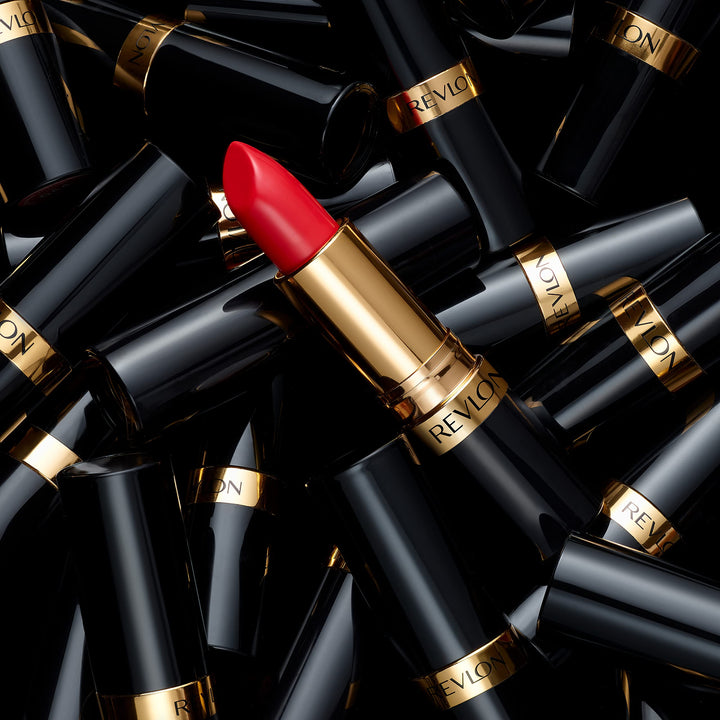 Revlon Super Lustrous Lipstick, Creamy Formula For Soft, Fuller-Looking Lips, Moisturized Feel, Ruby Attitude, 0.15 oz