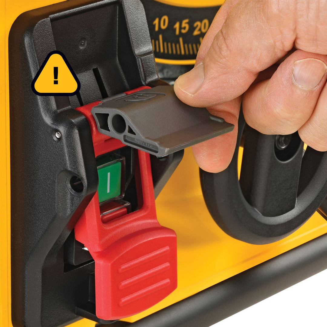 DEWALT 15 Amp 8-1/4 in. Compact Portable Jobsite Table Saw (DWE7485) Retail $449.00