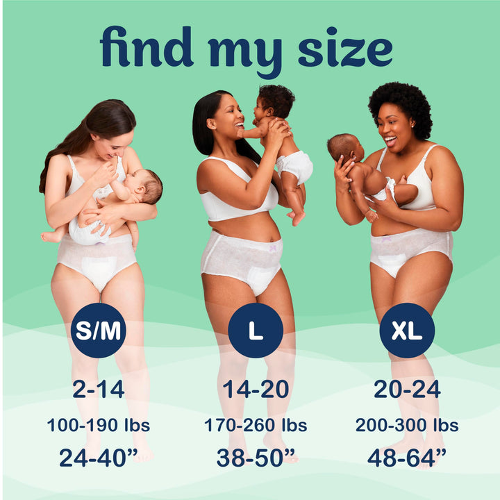 Always Discreet Postpartum and Adult Incontinence Underwear for Women, Small/Medium, Maximum Protection, 14 Count