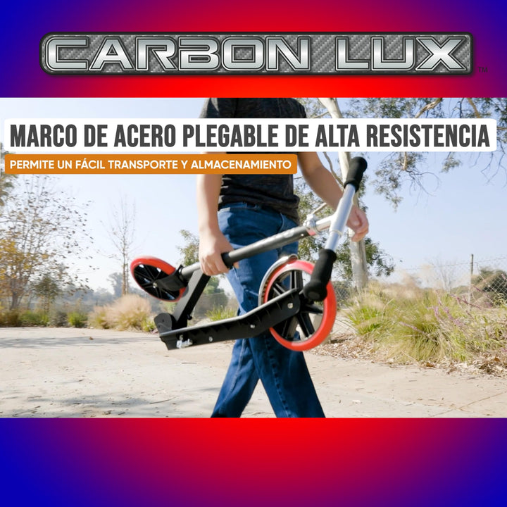 Razor Carbon Lux Scooter, Black Retail $79.99