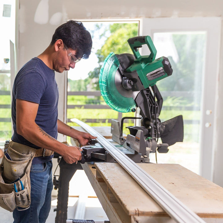 Metabo HPT 12-Inch Compound Miter Saw | Xact Cut LED Shadow Line System | Dual Bevel | C12FDHB Retail $299.00