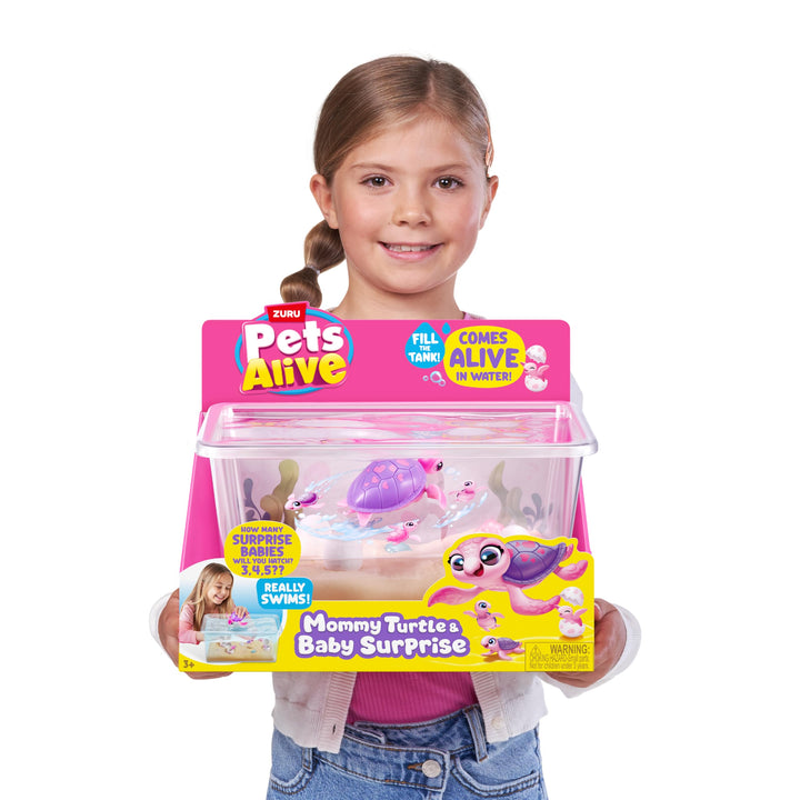 Pets Alive Mommy Turtle Surprise by ZURU, Robot Toy Pet Turtle Retail $19.99