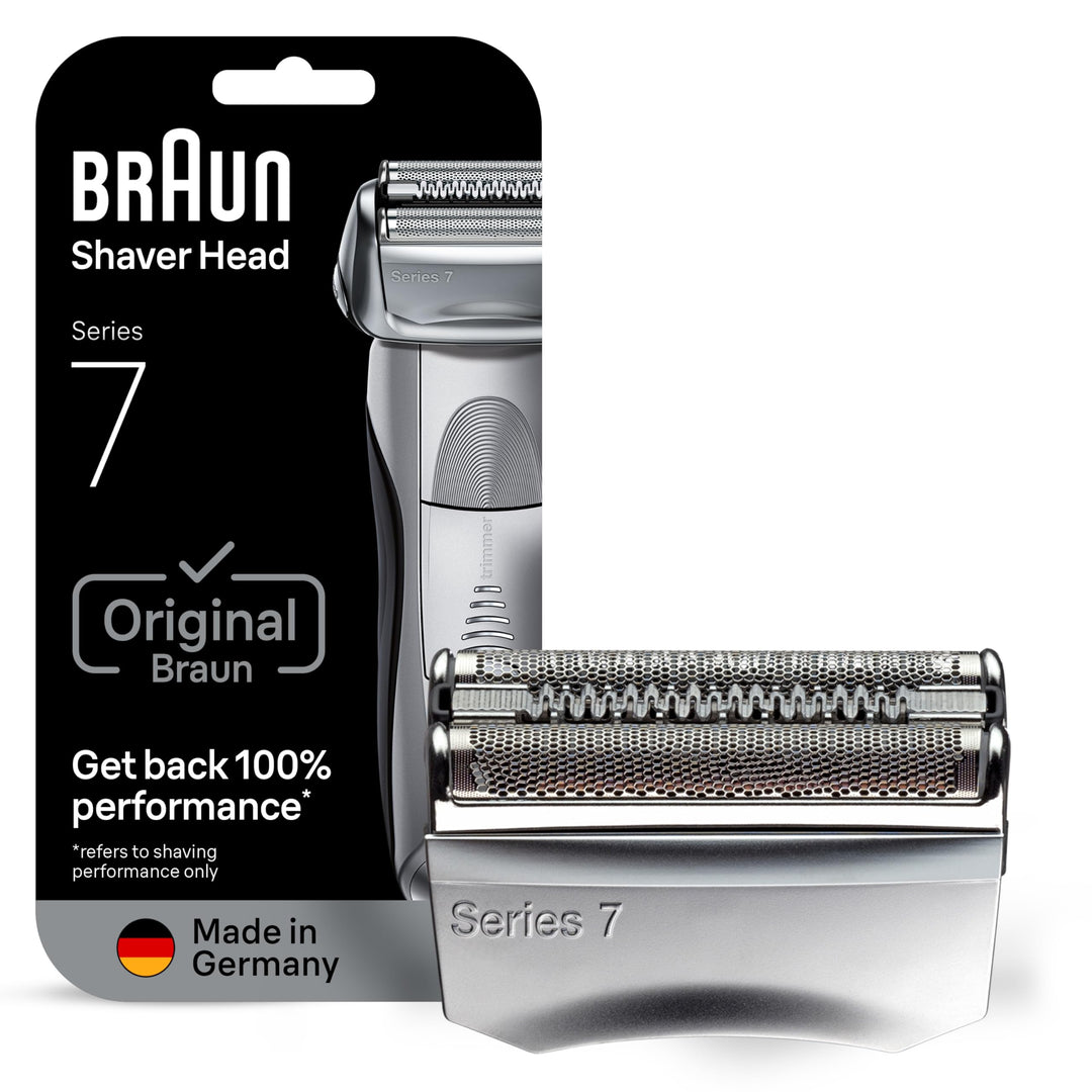 Braun Series 7 70S Electric Shaver Head Replacement Cassette Ã¢â‚¬â€œ Silver