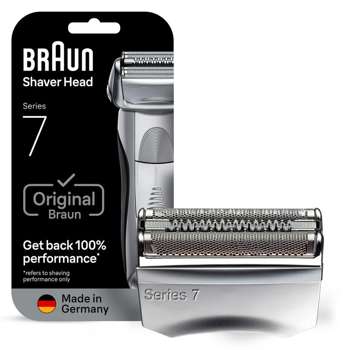 Braun Series 7 70S Electric Shaver Head Replacement Cassette Ã¢â‚¬â€œ Silver