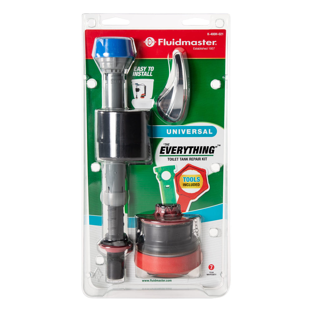 Fluidmaster K-400H-021-P8 PerforMAX 2-Inch Everything Toilet Repair Kit, Multicolor Retail $24.58