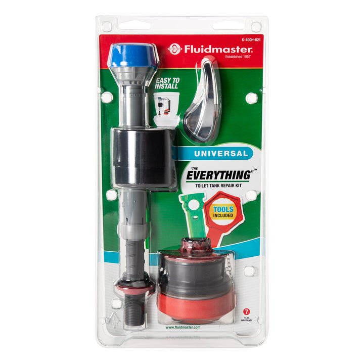 Fluidmaster K-400H-021-P8 PerforMAX 2-Inch Everything Toilet Repair Kit, Multicolor Retail $24.58