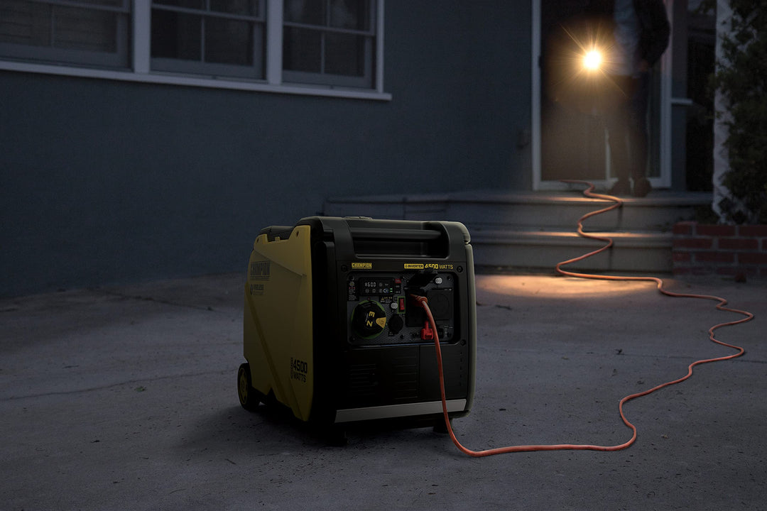 Champion Power Equipment 4500-Watt Wireless Remote Start RV Ready Portable Inverter Generator with Quiet Technology and CO Shield Retail $1,049.00