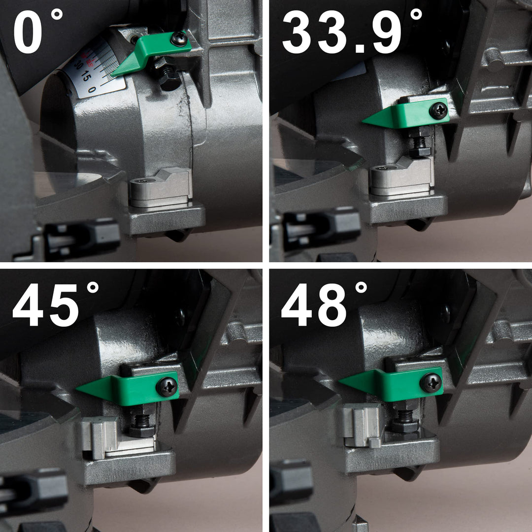 Metabo HPT 12-Inch Compound Miter Saw | Xact Cut LED Shadow Line System | Dual Bevel | C12FDHB Retail $299.00