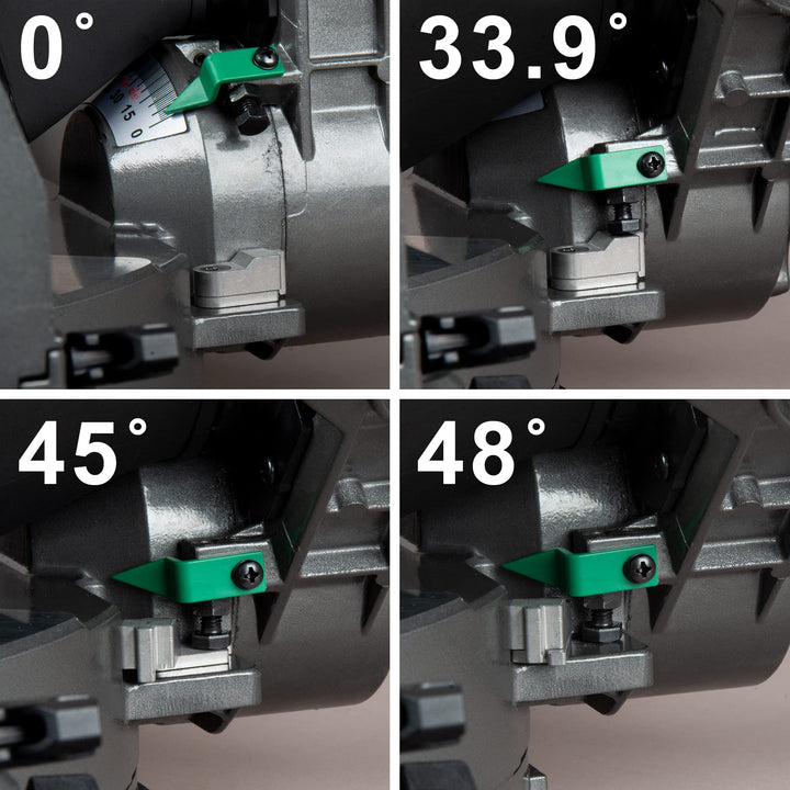 Metabo HPT 12-Inch Compound Miter Saw | Xact Cut LED Shadow Line System | Dual Bevel | C12FDHB Retail $299.00