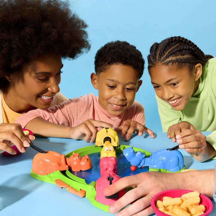 Hasbro Gaming Hungry Hungry Hippos Game for Preschoolers | Instant Marble Relaunch, Easy Set-Up & Storage| Ages 4 and Up | 2 to 4 Players | Kids Games Retail $19.84