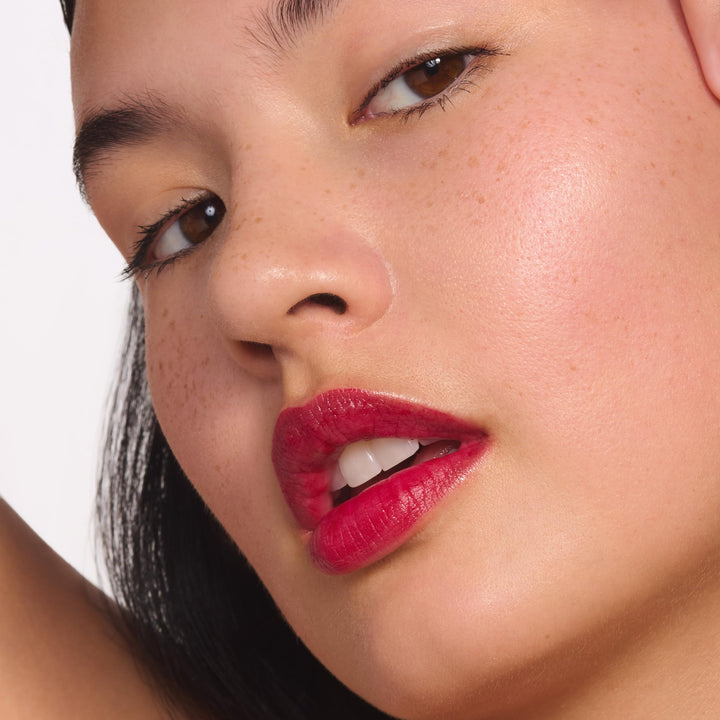 Clarins Water Lip Stain | Buildable Matte Finish | Kiss Proof, Transfer-Proof, Lightweight and Long Lasting | Contains Hyaluronic Acid | 0.2 Fluid Ounces, 04 Violet Water