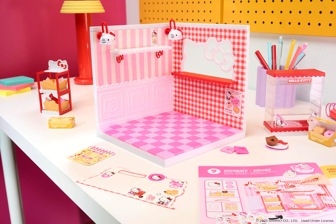 MGA's Miniverse Make It Mini Spaces Hello Kitty, Building Set, Customize, DIY Crafts, Rooms, Hobby, Collectors, Display, Gifts, 8+ Retail $27.99