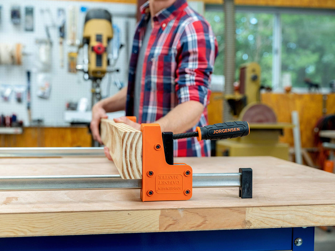 JORGENSEN 8024 Cabinet Master 24 Inch 90 Degree Parallel Steel Bar Clamp Retail $56.08