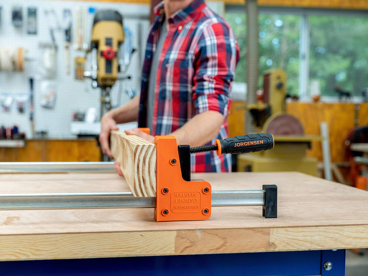 JORGENSEN 8024 Cabinet Master 24 Inch 90 Degree Parallel Steel Bar Clamp Retail $56.08