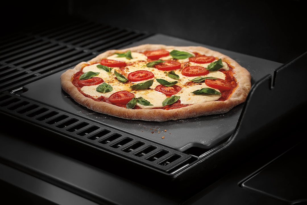 Weber Crafted Glazed Baking Stone – Cordierite Pizza Stone with Non-Stick Glazed Finish for Crisp Crusts Retail $60.00