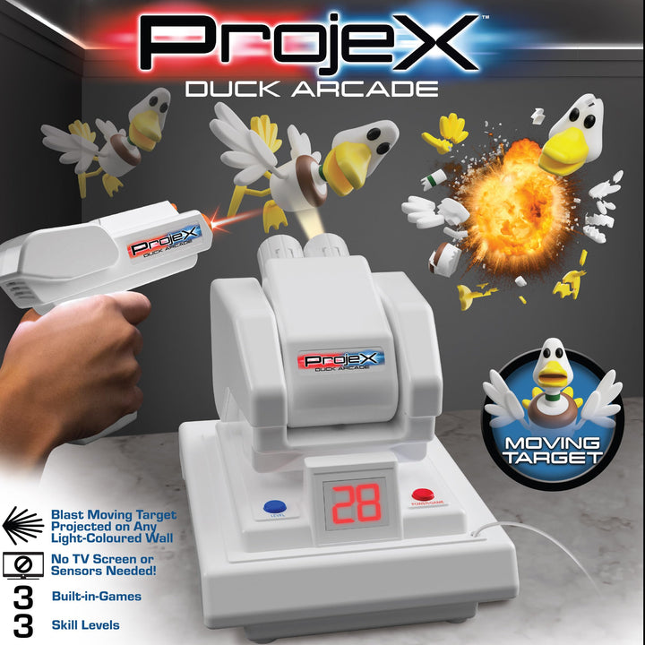 ProjeX Duck Shot Projecting Game Arcade, Multicolor Retail $41.87