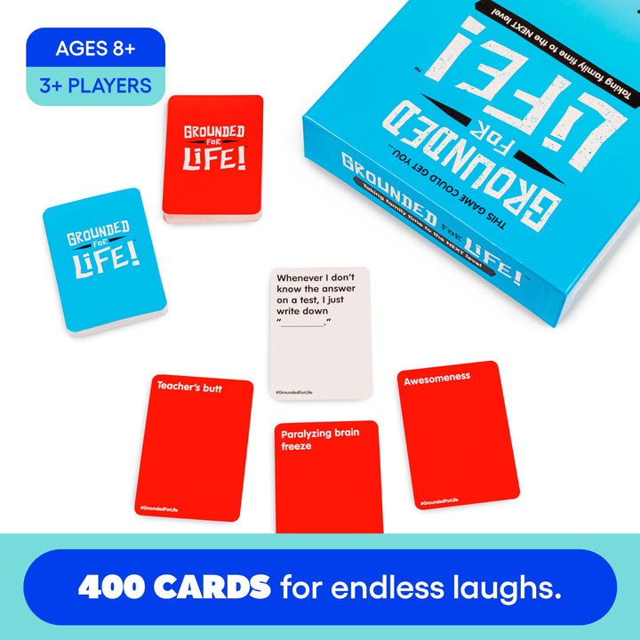 WHAT DO YOU MEME? Grounded for Life - The Ultimate Family Night Game - Family Card Games for Kids and Adults Family Retail $11.90