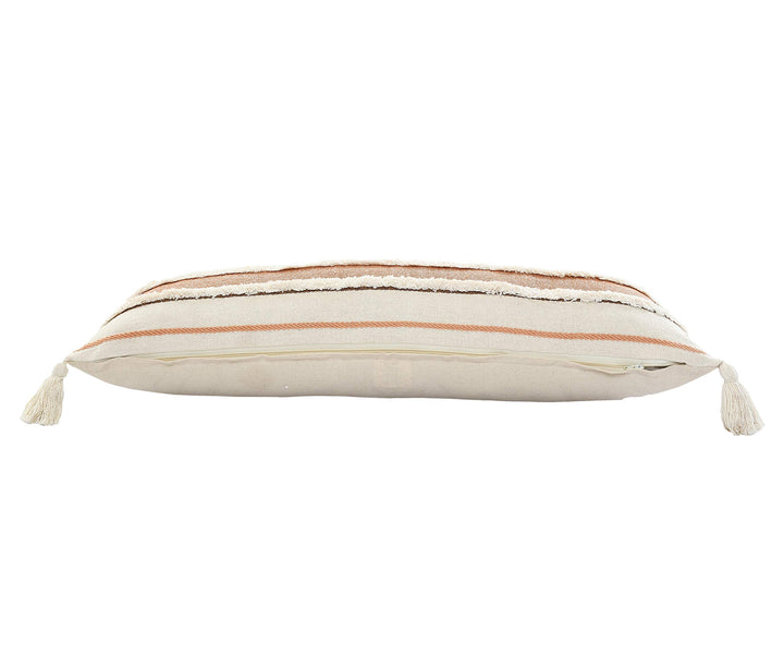 L.R. Resources Inc Polyfiled Cover and Insert Included Throw Pillow, 14" X 36", Brown/Multicolor Retail $21.61