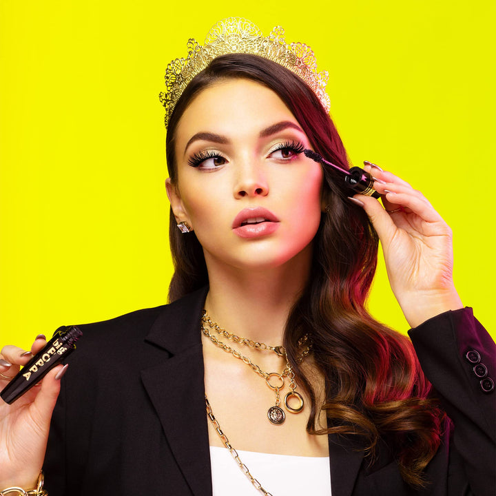 wet n wild Big Poppa Mascara- Volumizing, Lifting, Lengthening, Nourishing, Paraben Free, Cruelty-Free & Vegan - Blackest Black