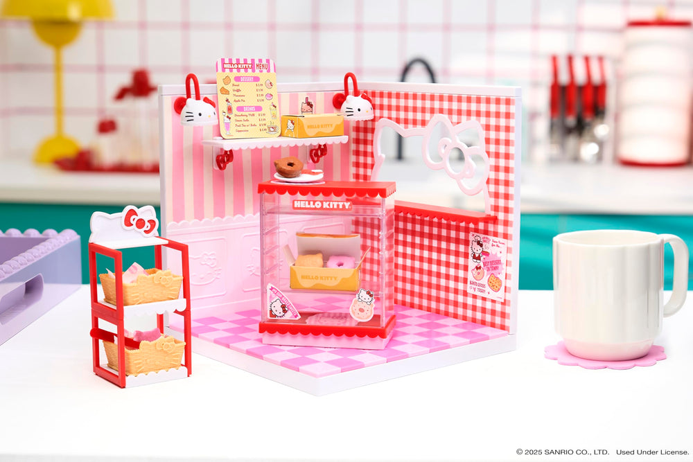 MGA's Miniverse Make It Mini Spaces Hello Kitty, Building Set, Customize, DIY Crafts, Rooms, Hobby, Collectors, Display, Gifts, 8+ Retail $27.99