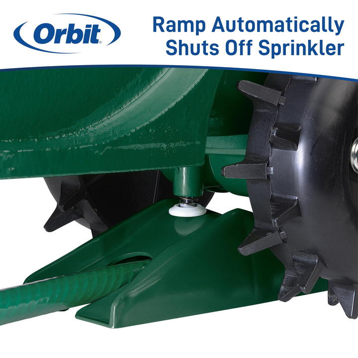 Orbit 58322 Traveling Tractor Water Sprinkler Retail $79.99
