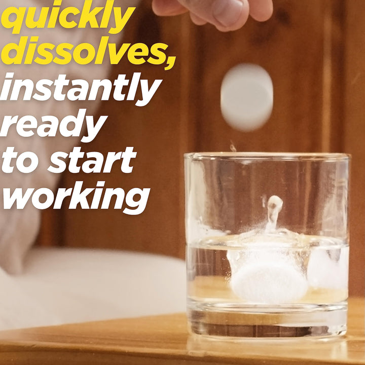 Alka-Seltzer Plus Severe Cold - Sparkling Original Powerfast Fizz Effervescent Common Cold Tablets, Sinus Congestion, Runny Nose, and Dry Cough, 36CT, Packaging May Vary Retail $12.47