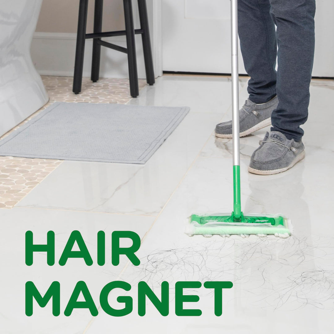 Swiffer Sweeper Heavy Duty Dry Multi-Surface Cloth Refills for Floor Sweeping and Cleaning, Unstopables Fresh Scent, 20 Count Retail $18.99