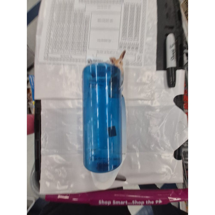 Happy Home Pets Water Bottle, Ball-Bearing Tube, No-Drip, Blue