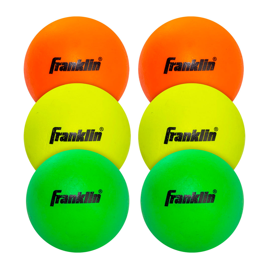Franklin Sports Youth Lacrosse Balls (6-Pack)