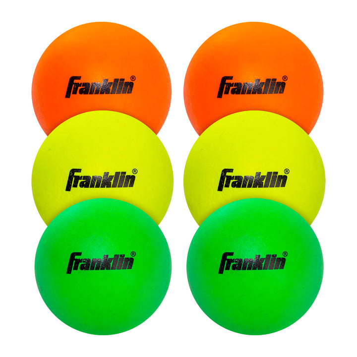 Franklin Sports Youth Lacrosse Balls (6-Pack)
