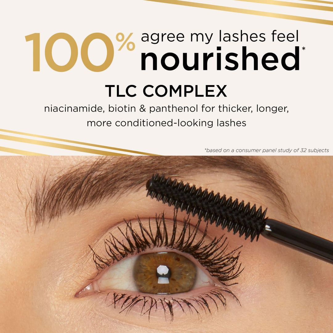 tarte tartelette XL tubing mascara Ã¢â‚¬â€œ Lash Extensions in a Tube with Peptide, Vitamin E & B5, Extra Length & Volume, Longwear, Smudge-Proof, Easy to Remove, Vegan & Cruelty Free