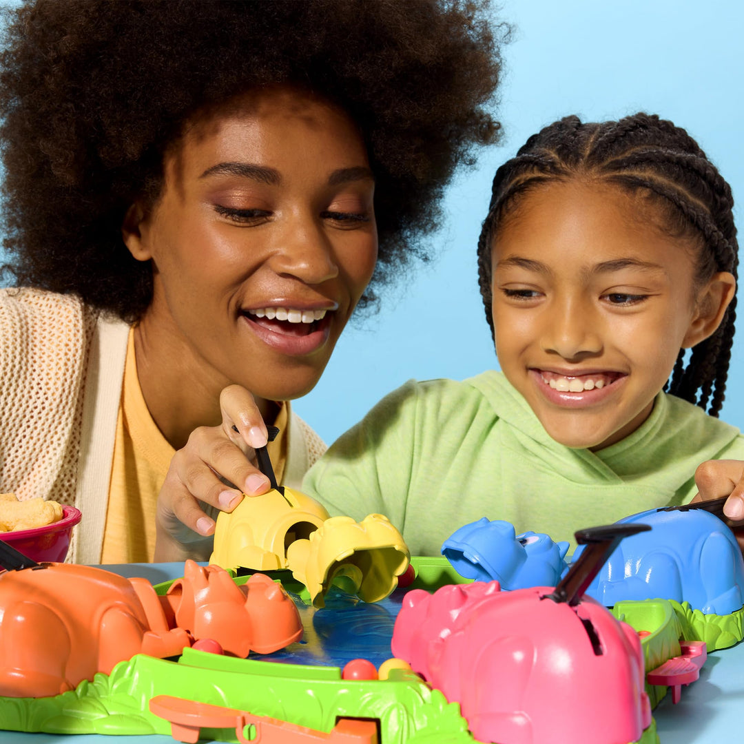 Hasbro Gaming Hungry Hungry Hippos Game for Preschoolers | Instant Marble Relaunch, Easy Set-Up & Storage| Ages 4 and Up | 2 to 4 Players | Kids Games Retail $19.84