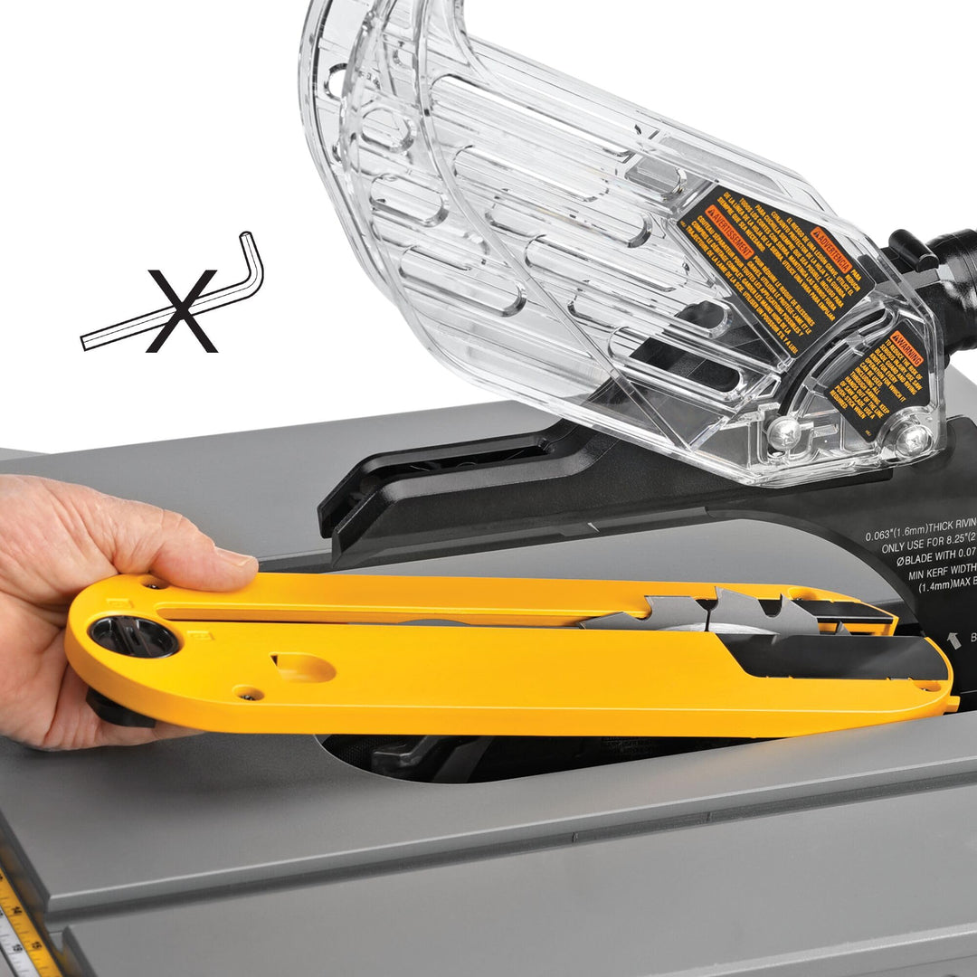 DEWALT 15 Amp 8-1/4 in. Compact Portable Jobsite Table Saw (DWE7485) Retail $449.00